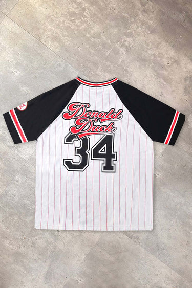 Donald Duck oversized jersey by Bonkers Corner featuring a fun graphic of Donald Duck on the front.