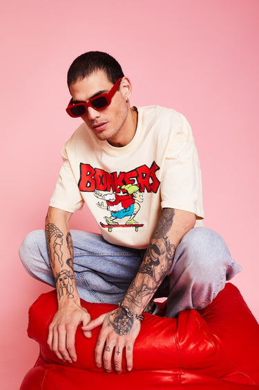Signature Skater Boy Oversized T-Shirt - BonkersCorner