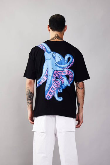 Bonkers Corner Takeover Oversized T-Shirt in light color, featuring bold graphic design, casual fit, and soft fabric.