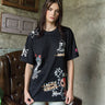 Bonkers Corner Tokidoki all-over oversized T-shirt featuring colorful graphic print on soft fabric.