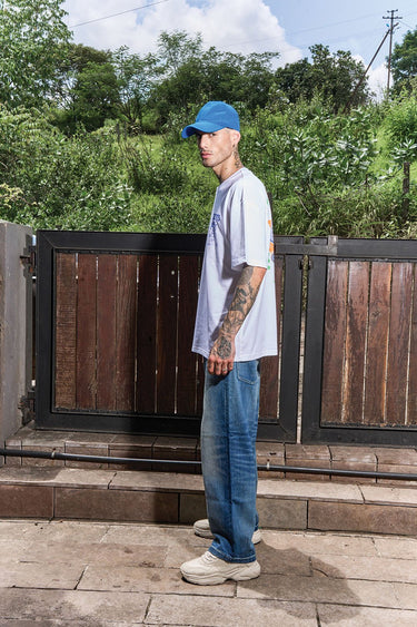 Bonkers Corner Tokyo Tiger oversized T-shirt featuring a bold tiger graphic on soft fabric, ideal for casual streetwear style.