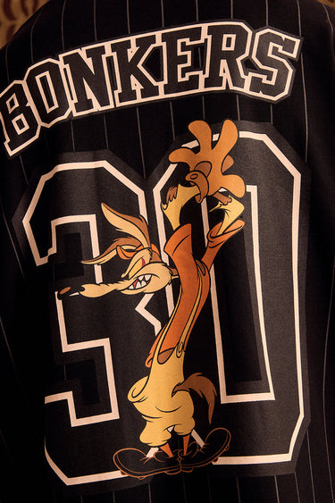 BonkersCorner Hit Man Tune Jersey in XS, featuring vibrant racing-inspired design and breathable fabric for sportswear.