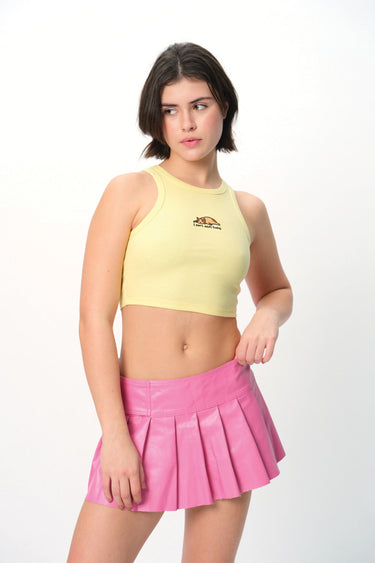 Light gray ribbed tank top with "I Can’t Adult Today" slogan by BonkersCorner, shown on a flat surface.