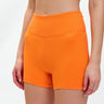 Orange Biker Shorts - BonkersCorner