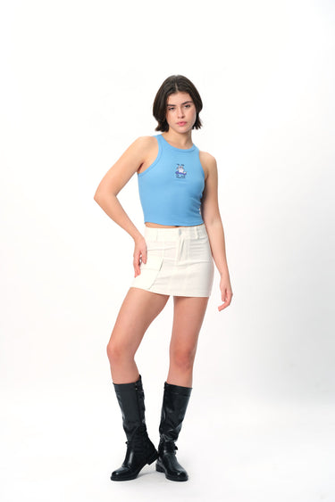 Too Fab For Your Negativity Ribbed Tank - BonkersCorner