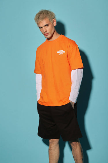 Oversized BonkersCorner store "You Are Just Like Maths" T-shirt in XXS size with bold printed design on front.