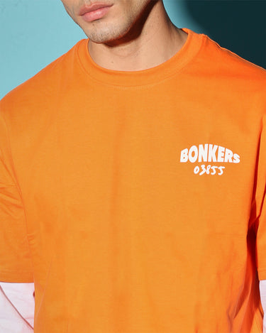 BonkersCorner oversized T-shirt with "You Are Just Like Maths" print, casual fit, in XXS size, made from soft fabric.