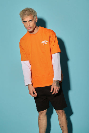 Oversized BonkersCorner "You Are Just Like Maths" T-shirt in XXS, featuring bold printed text on soft fabric.