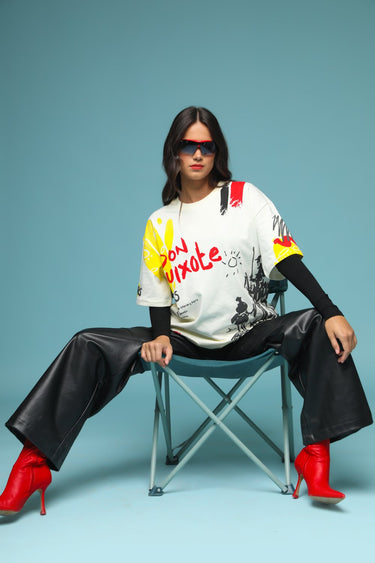 Imagination Is Real Oversized T-shirt - BonkersCorner