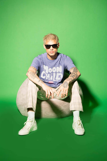 Moon Child Oversized T-Shirt - BonkersCorner