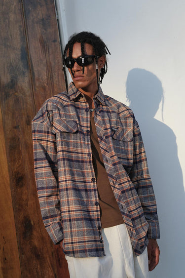 Multi Colour Oversized Shirt - BonkersCorner