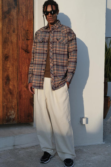 Multi Colour Oversized Shirt - BonkersCorner