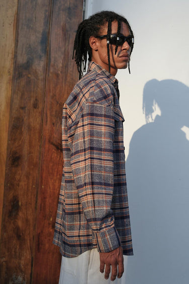 Multi Colour Oversized Shirt - BonkersCorner