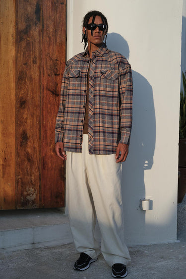 Multi Colour Oversized Shirt - BonkersCorner