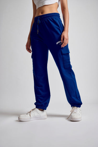 Royal Blue Cargo Pants - BonkersCorner