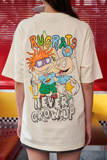 Rugrats - Never Grow Up Oversized T-Shirt - BonkersCorner