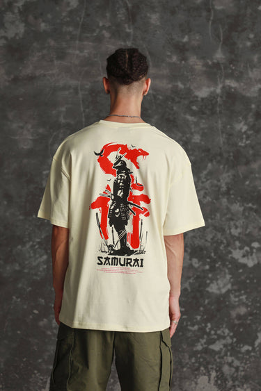Samurai Oversized T-shirt - BonkersCorner