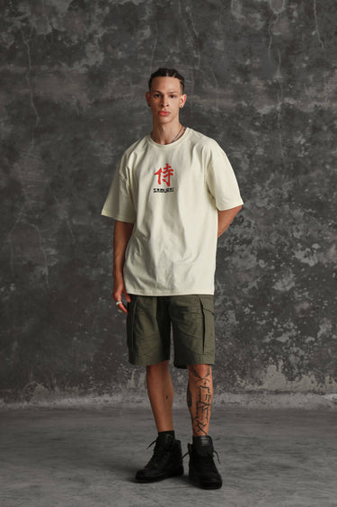 Samurai Oversized T-shirt - BonkersCorner