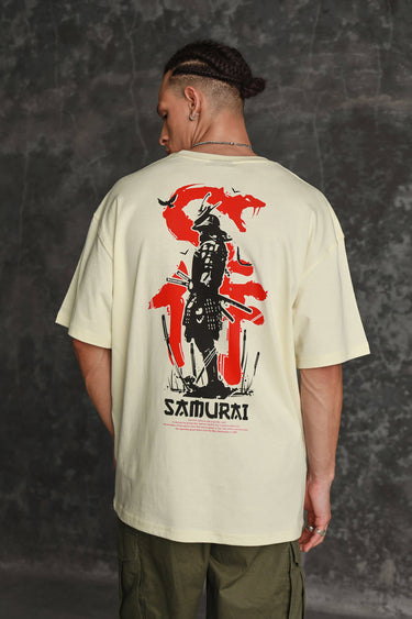 Samurai Oversized T-shirt - BonkersCorner