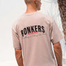 Sand Beige 100% Supima Cotton Oversized T-shirt - BonkersCorner