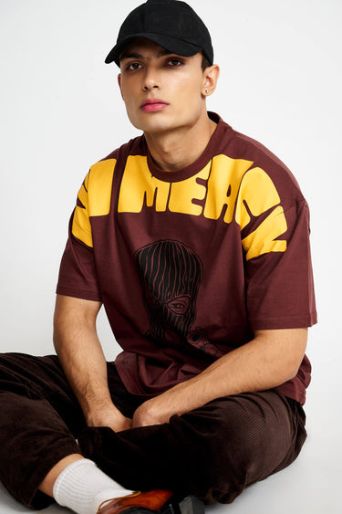 Show No Mercy Oversized T-shirt - BonkersCorner