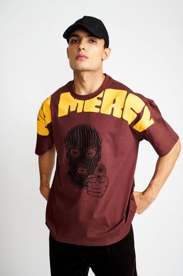 Show No Mercy Oversized T-shirt - BonkersCorner