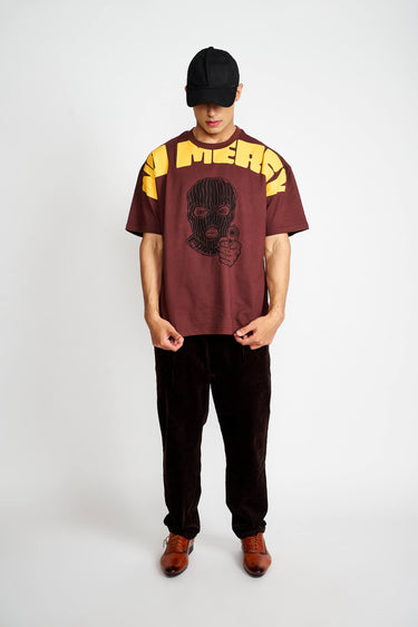 Show No Mercy Oversized T-shirt - BonkersCorner