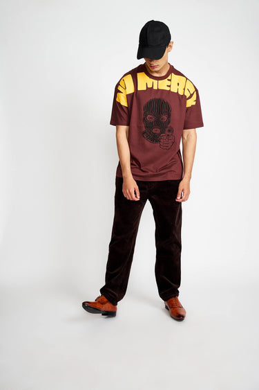 Show No Mercy Oversized T-shirt - BonkersCorner