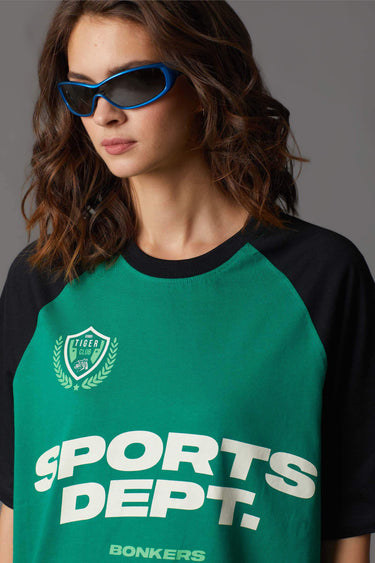 Sports Dept Oversized T-shirt - BonkersCorner