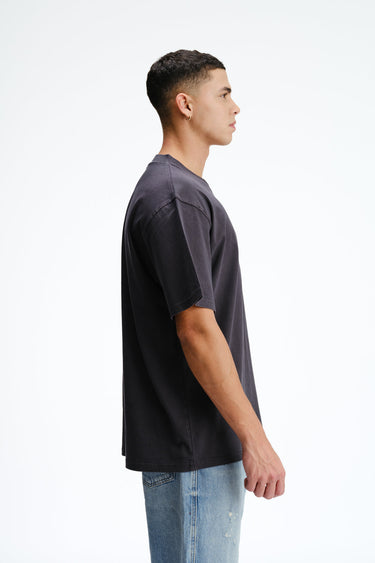 Stone Grey Heavyweight Faded T-shirt - BonkersCorner