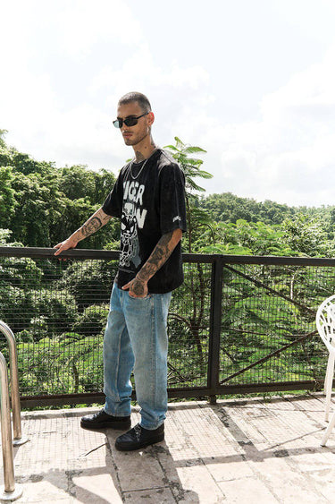 Tiger Nation Faded Oversized T-shirt - BonkersCorner